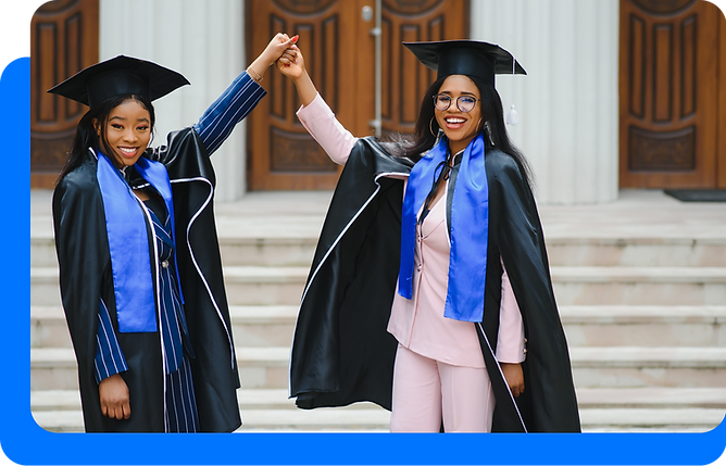 Students graduating